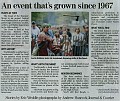 The Feast of the Hunters Moon is held in West lafayette Indiana every fall. While it has grown over the years they have tried to maintain the authenticity of the period. Trappers, pipers, bagpipes and drummers!